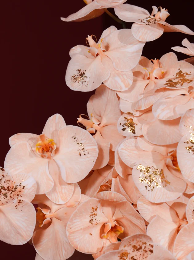 Golden Whisper Orchid Bridal Bouquet - Image 2